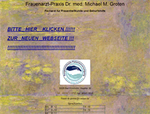 Tablet Screenshot of dr-groten.de